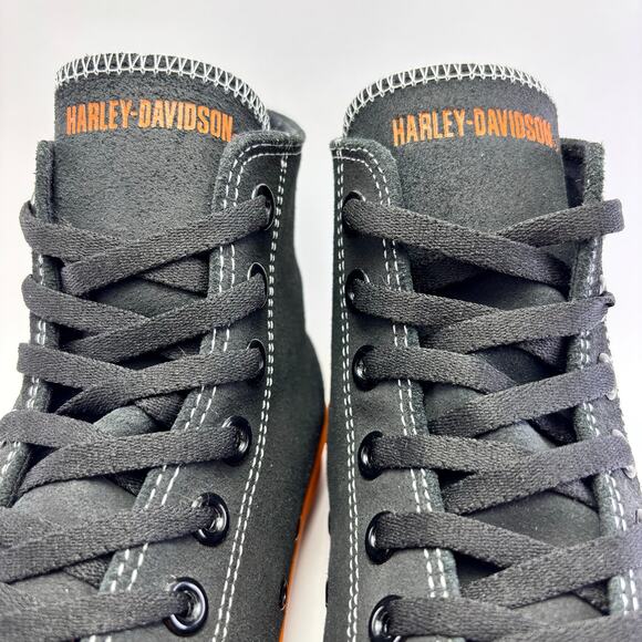 HARLEY DAVIDSON “Nathans” Leather Casual Shoes Men’s Size 8 - Picture 12 of 12